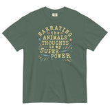 Narrating The Animals Thoughts Men's Relaxed Fit Tee