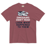 Dinosaurs Didn't Read Men's Relaxed Fit Tee
