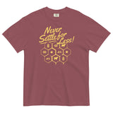Never Settle For Less Men's Relaxed Fit Tee