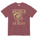 Brunch Or Death Men's Relaxed Fit Tee