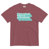 Not Begun To Procrastinate Men's Relaxed Fit Tee