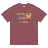 Get In Loser We're Going To Attempt To Ford The River Men's Relaxed Fit Tee