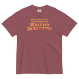 Writtin Directino Men's Relaxed Fit Tee
