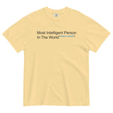 Most Intelligent Person in the World Citation Needed Men's Relaxed Fit Tee