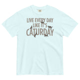 Live Every Day Like It's Caturday Men's Relaxed Fit Tee