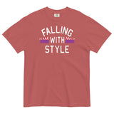 Falling With Style Men's Relaxed Fit Tee