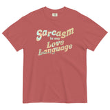 Sarcasm Is My Love Language Men's Relaxed Fit Tee