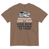 Dinosaurs Didn't Read Men's Relaxed Fit Tee