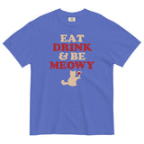 Eat Drink & Be Meowy Men's Relaxed Fit Tee