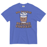 No Talkie Before Coffee! Men's Relaxed Fit Tee