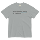 Most Intelligent Person in the World Citation Needed Men's Relaxed Fit Tee