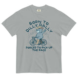 Born To Dilly Dally Forced To Pick Up The Pace Men's Relaxed Fit Tee