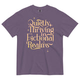 Quietly Thriving In Fictional Realms Men's Relaxed Fit Tee