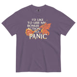 I'd Like To Use My Bonus Action To Panic Men's Relaxed Fit Tee