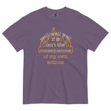 The Consequences Of My Own Actions Men's Relaxed Fit Tee