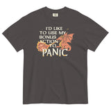 I'd Like To Use My Bonus Action To Panic Men's Relaxed Fit Tee