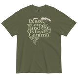 Peace, Love, And The Oxford Comma Men's Relaxed Fit Tee