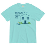 When I Was A Kid The World Men's Relaxed Fit Tee