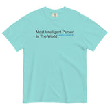 Most Intelligent Person in the World Citation Needed Men's Relaxed Fit Tee