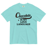 Chocolate Is My Love Language Men's Relaxed Fit Tee