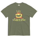 He Has No Idea His Head Is On Fire Men's Relaxed Fit Tee