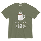 Coffee Plus To Stats Men's Relaxed Fit Tee