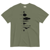 Space Ship Timeline Men's Relaxed Fit Tee