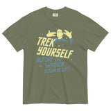 Trek Yourself Before You Wreck Yourself Men's Relaxed Fit Tee