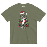 Meowy Christmas Men's Relaxed Fit Tee