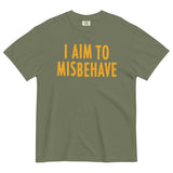 I Aim To Misbehave Men's Relaxed Fit Tee