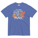 I'd Like To Use My Bonus Action To Panic Men's Relaxed Fit Tee