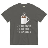 Coffee Plus To Stats Men's Relaxed Fit Tee