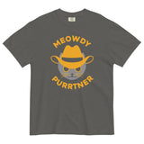 Meowdy Purrtner Men's Relaxed Fit Tee