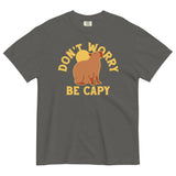 Don't Worry Be Capy Men's Relaxed Fit Tee