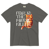 Fear Is The Mind Killer Cat Men's Relaxed Fit Tee