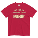 What I Said When I Was Hungry Men's Relaxed Fit Tee