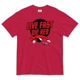 Live Fast Die Red Men's Relaxed Fit Tee
