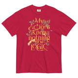 My Actions Know Nothing Of Logic Men's Relaxed Fit Tee