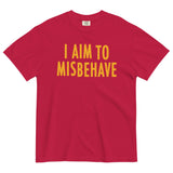I Aim To Misbehave Men's Relaxed Fit Tee