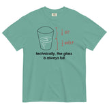 Technically, The Glass Is Always Full Men's Relaxed Fit Tee