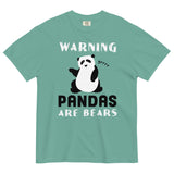 Warning, Pandas Are Bears Men's Relaxed Fit Tee