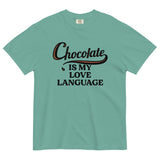 Chocolate Is My Love Language Men's Relaxed Fit Tee