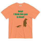 Help! I Think This Guy Is Dead! Men's Relaxed Fit Tee