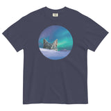 Meowthern Lights Men's Relaxed Fit Tee