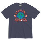Reading Will Save The World Men's Relaxed Fit Tee