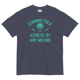 Cunning Folk Achieve By Any Means Men's Relaxed Fit Tee