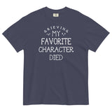 My Favorite Character Died Men's Relaxed Fit Tee
