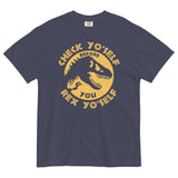 Check Yo'Self Before You Rex Yo'Self Men's Relaxed Fit Tee