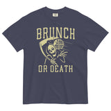 Brunch Or Death Men's Relaxed Fit Tee