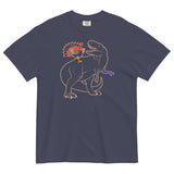 Turkey Riding T-Rex Men's Relaxed Fit Tee